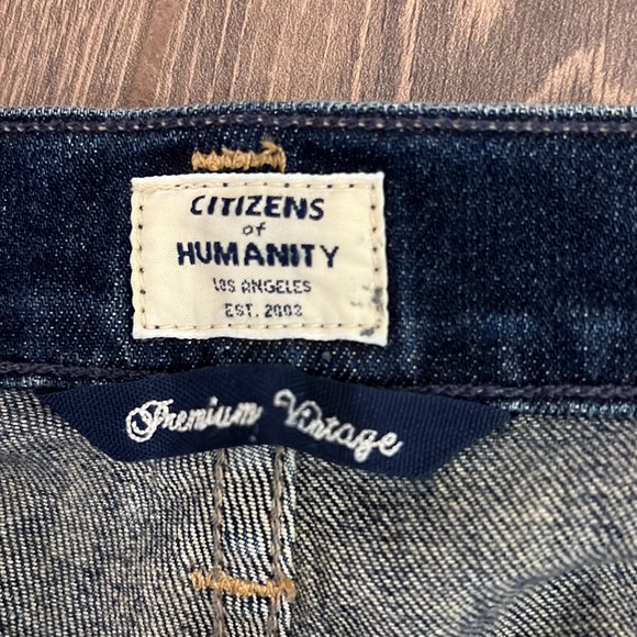 NWOT Citizens of Humanity by Jerome Dahan Madera Blossom Emerson BF Slim - Picture 8 of 10